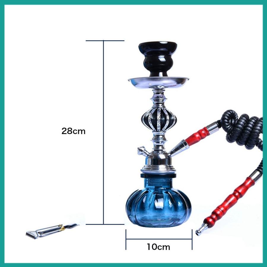 水タバコ シーシャ フーカ Shisha Hookah  本格的 本体 小型 ガラスタイプ 水パイプ リラックス インテリア オブジェ おしゃれ｜sanesuline｜03