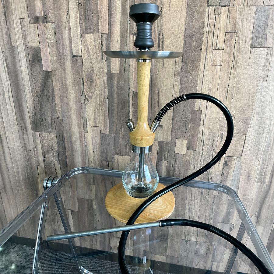 シーシャ本体 フーカ Shisha Hookah セット ナチュラルウッド シーシャ本体 フーカ Shisha Hookah セット ナチュラルウッド