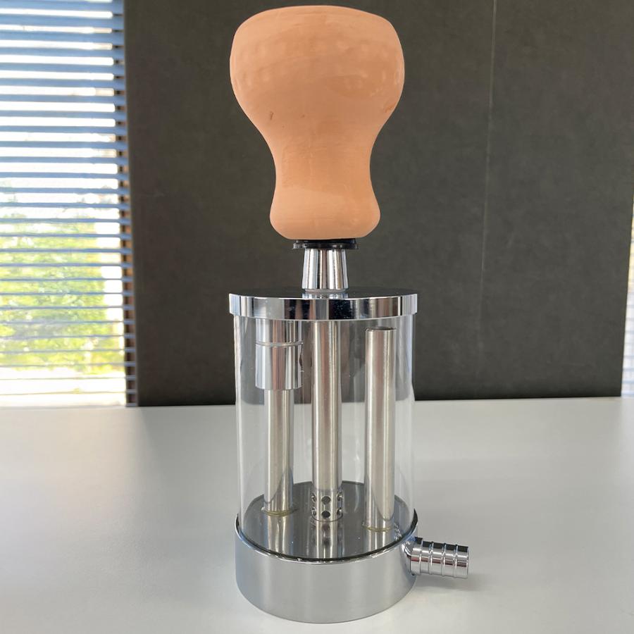 シーシャ本体 フーカ Shisha Hookah セット シルバー アクリル