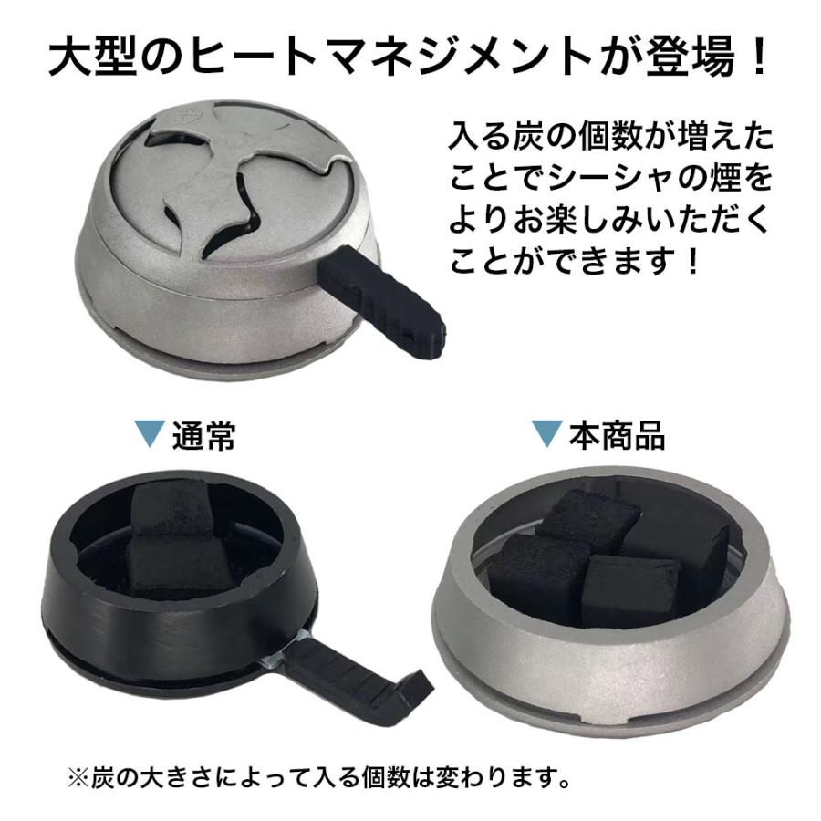 シーシャ 炭 フーカ Shisha Hookah 火起こし機 ヒート マネジメント