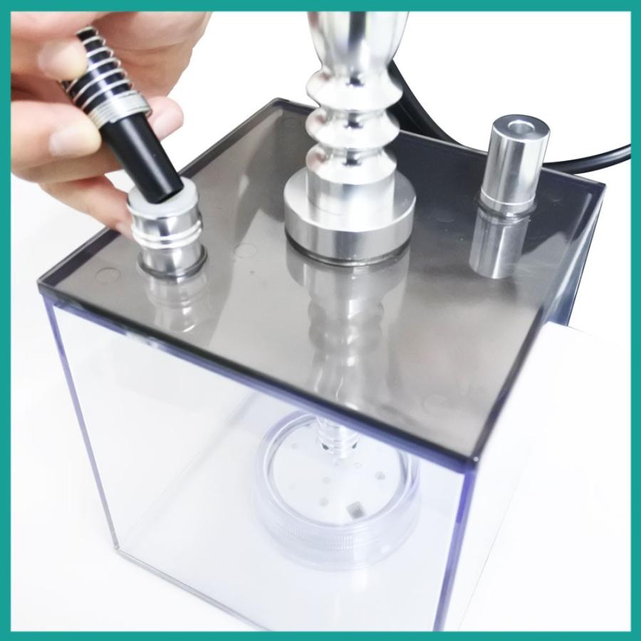 水タバコ シーシャ フーカ Shisha Hookah LEDで光る 立方体 スクエア