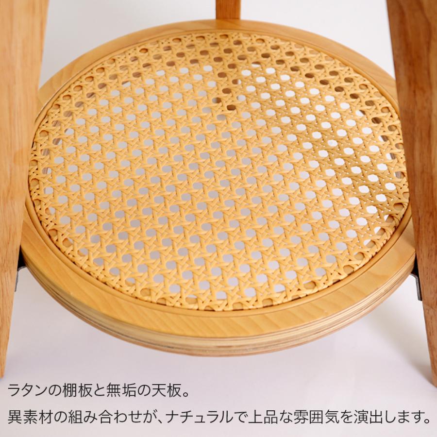 【期間限定値下げ】ナチュラルウッド 円形サイドテーブル 値下げ ラウンドテーブル ローテーブル サイドテーブル S 木製 天然木