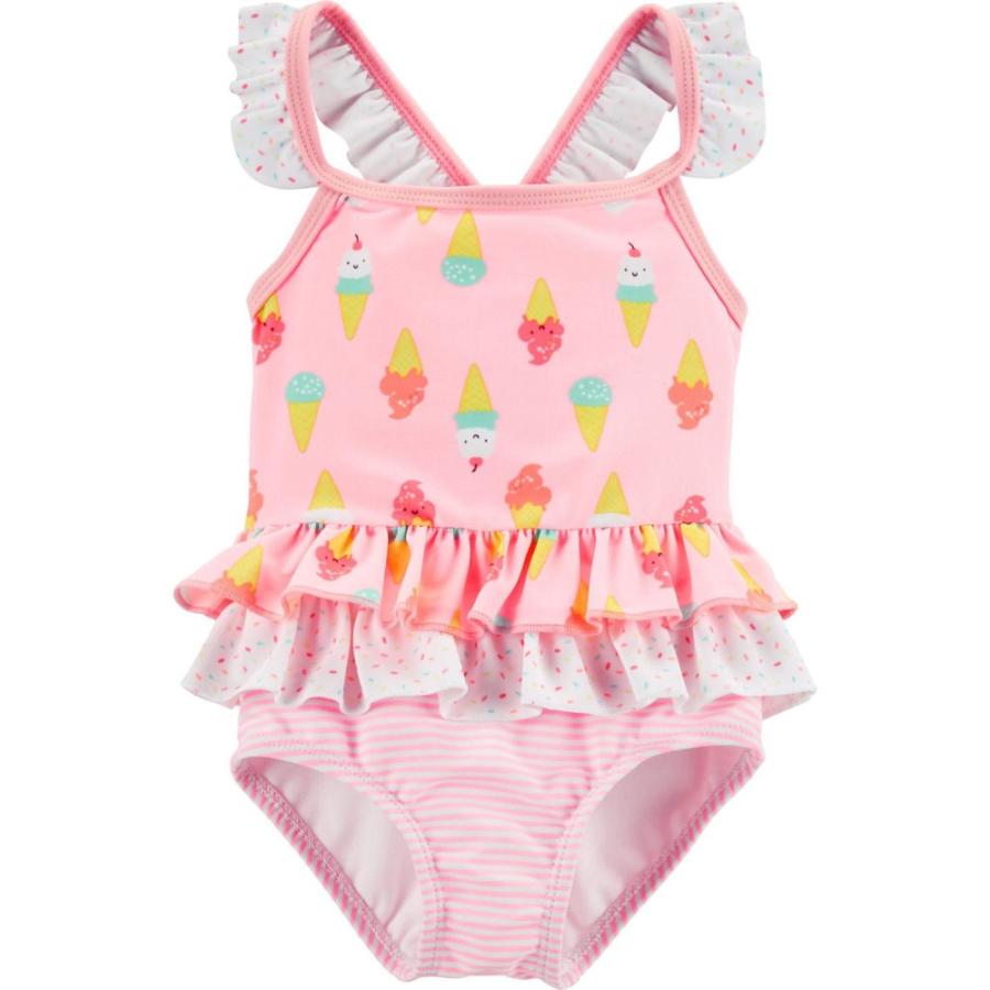 Carter S カーターズ アイスクリーム柄スイムワンピース Pink 水着 女の子 Www Arilab Com Tr Index Php