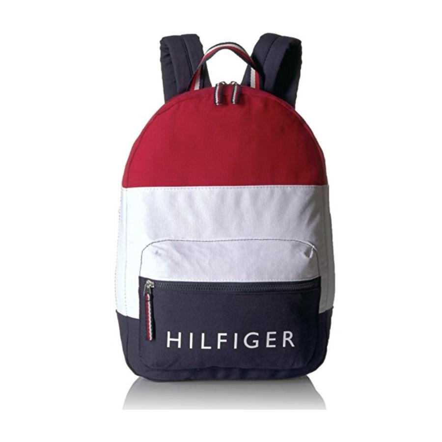 Tommy Hilfiger(トミーヒルフィガー) HILFIGERロゴキャンパス地バックパック/リュック bagth20a08