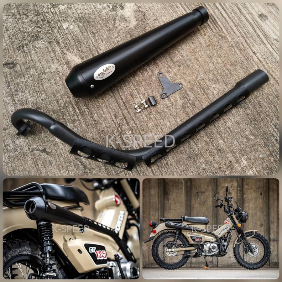予約販売商品】K-SPEED CT125用 フルエキゾーストマフラー オール