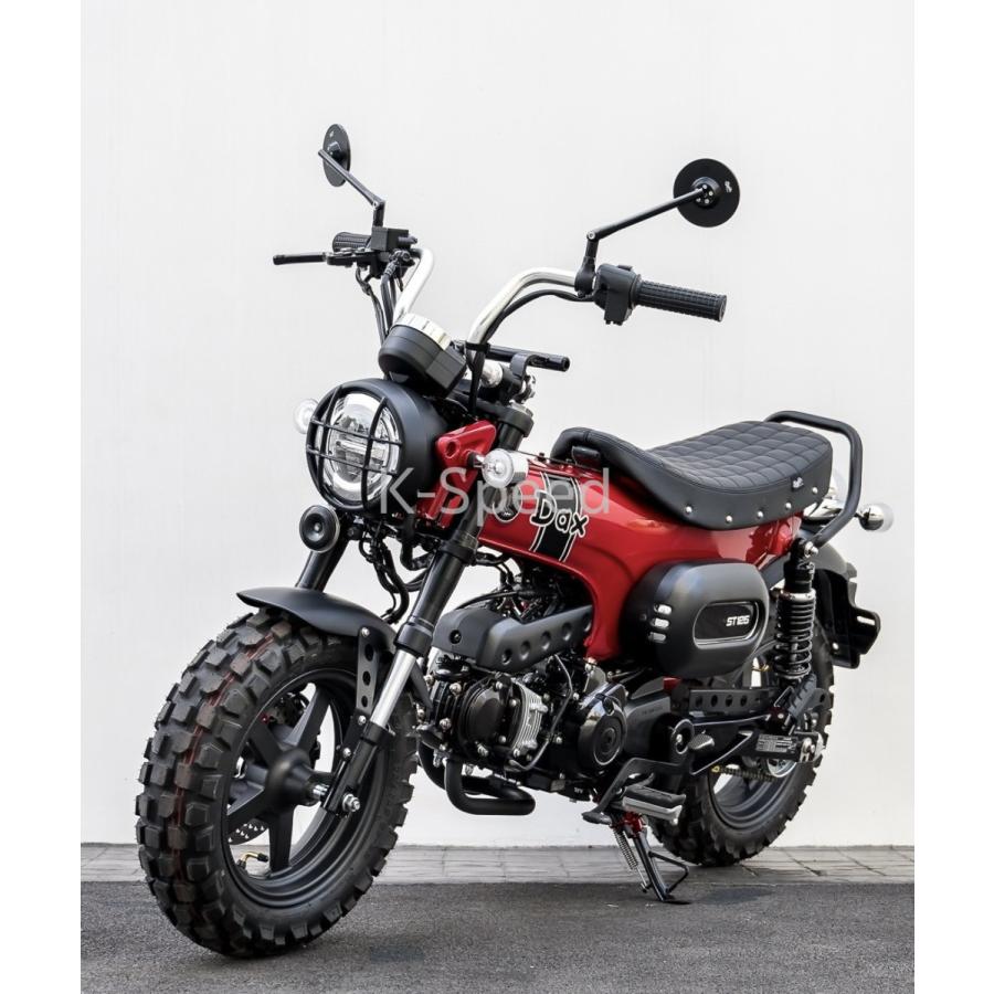 K-SPEED Diablo 新型DAX 125 DX013 ブラック サイドカバー DAX125