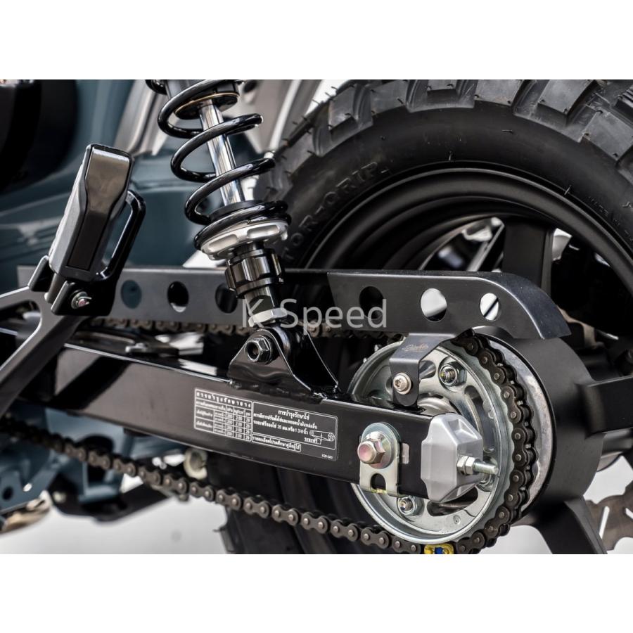 K-SPEED Diablo 新型DAX 125 DX015 ブラック チェーンカバー チェーン