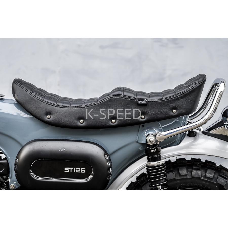 K-SPEED Diablo DAX ST125 DX040 ラクダシート タックロール K-SPEED Diablo DAX ST125 DX040 ラクダシート タックロール