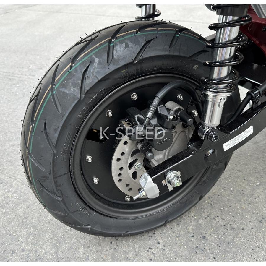 K-SPEED Diablo DX045 Iron Wheel Cover for DAX125 ST125 ブラック