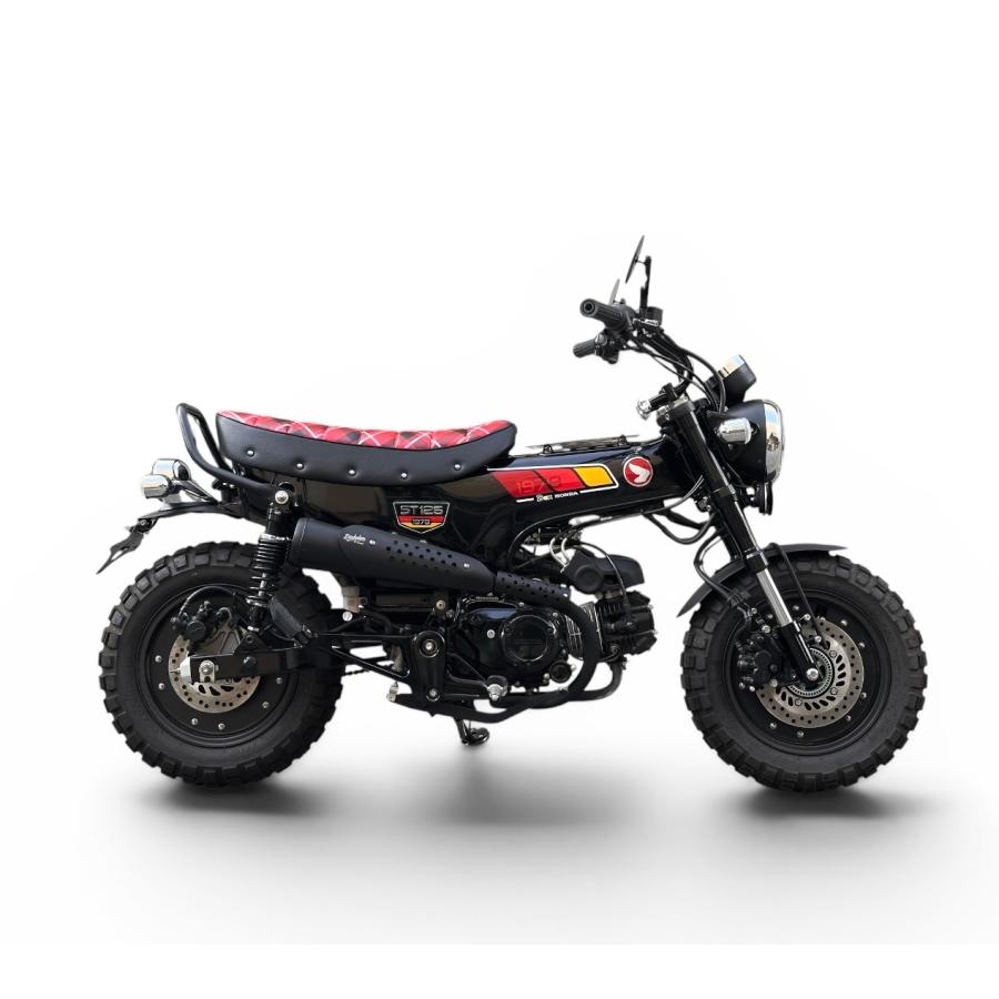 予約販売商品】K-SPEED ホンダダックス125用 赤チェック柄カスタム