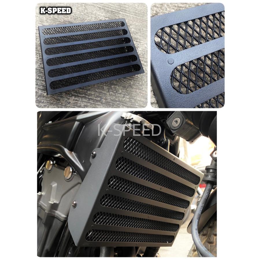 予約販売商品】K-SPEED ラジエーターガード v2 Black Line レブル250 