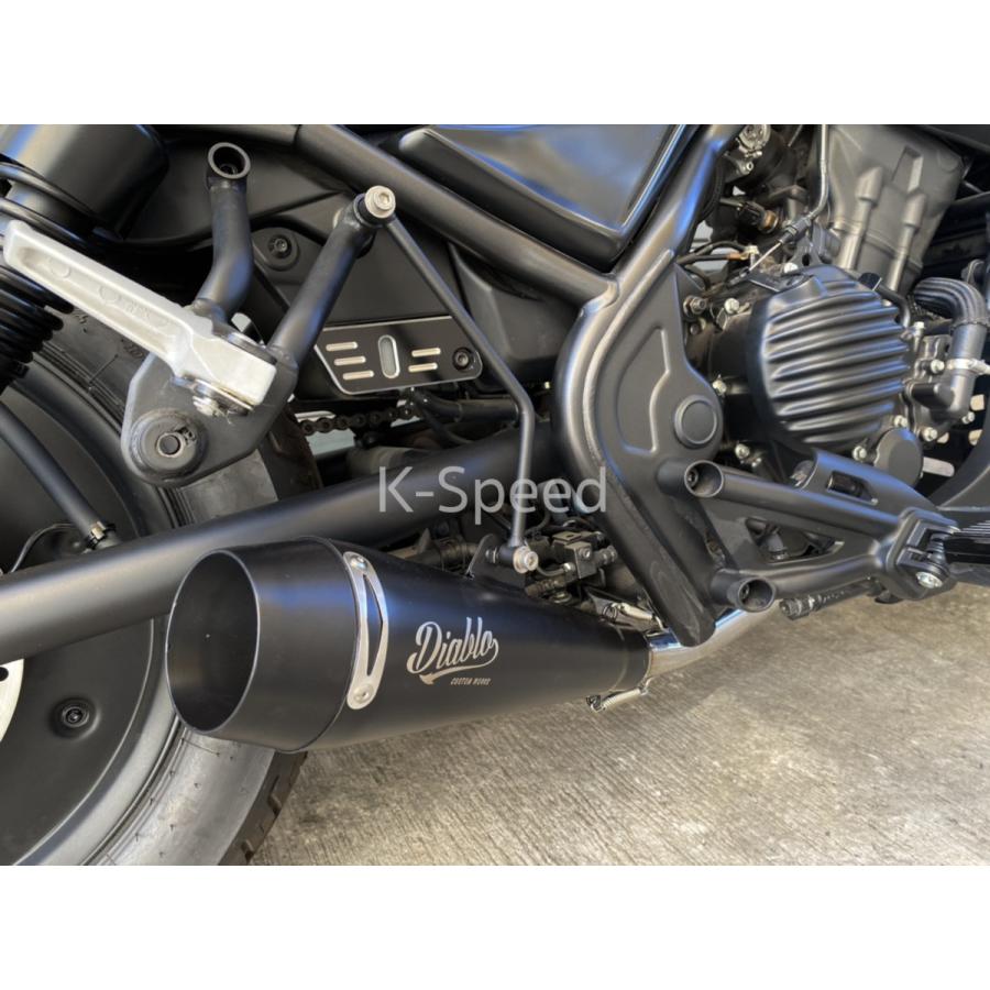 K-SPEED Diablo REBEL レブル 250 RB0150 ブラック メッキ フル K-SPEED Diablo REBEL レブル 250 RB0150 ブラック メッキ フル