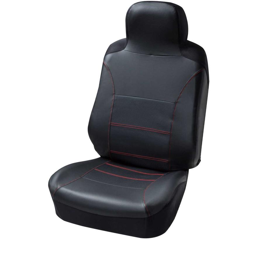 BONFORM（ボンフォーム） シートカバー 伸縮 レザー 汎用 フリーサイズ 