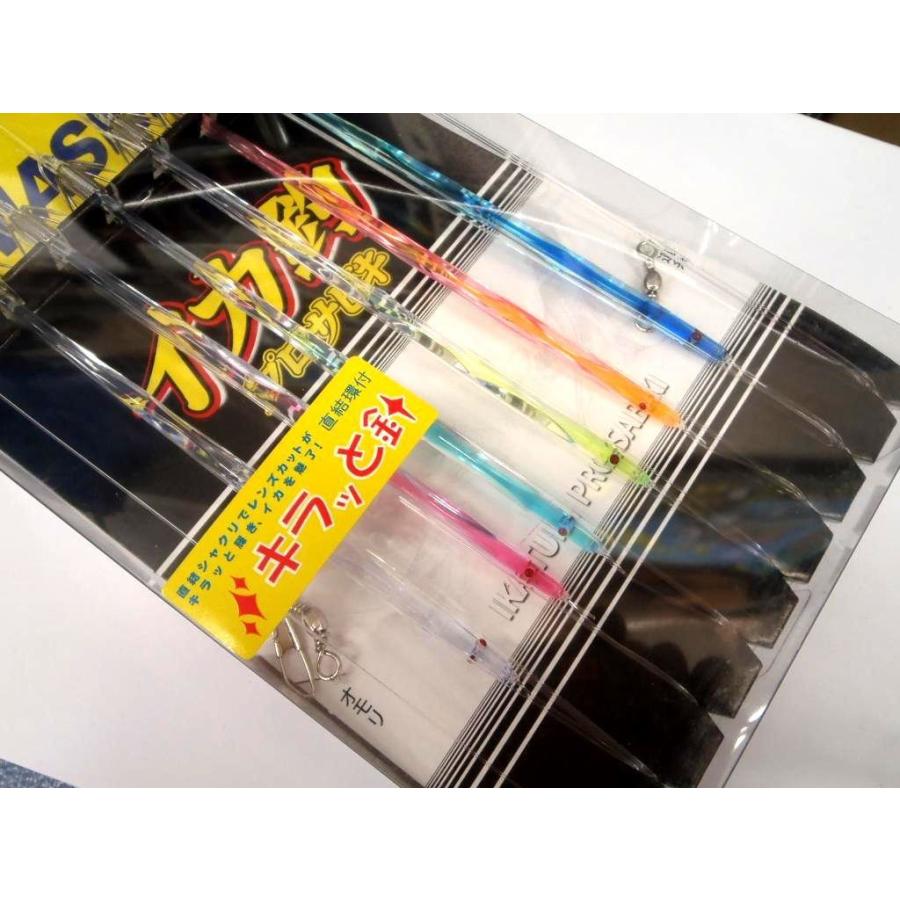 代引不可 直結キラッと針14cm6本 直結 スルメイカ用 イカ釣り仕掛け 553 222 ヤマシタ Materialworldblog Com