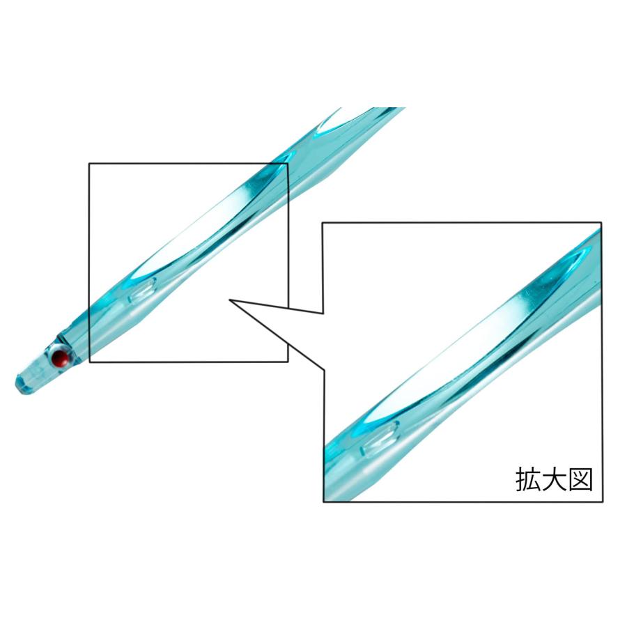 タグリグ キラッと針18cm7本 スルメイカ用 ブランコ イカ釣り仕掛け