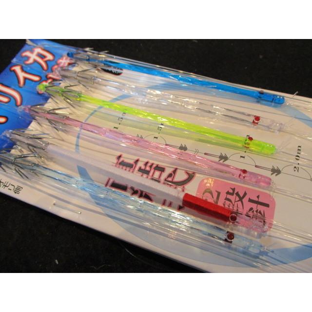 78 Off スッテ入り直結 バブルヅノ11cm２段カンナ ６本針 ヤリイカ用 直結イカ釣り仕掛け Plus1 海の駅 Materialworldblog Com