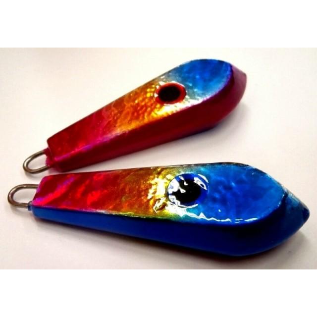 限定価格セール 紫外線反応集魚オモリ 30号 ブルー ピンク 2個セット サンゴ堂独占販売 Materialworldblog Com