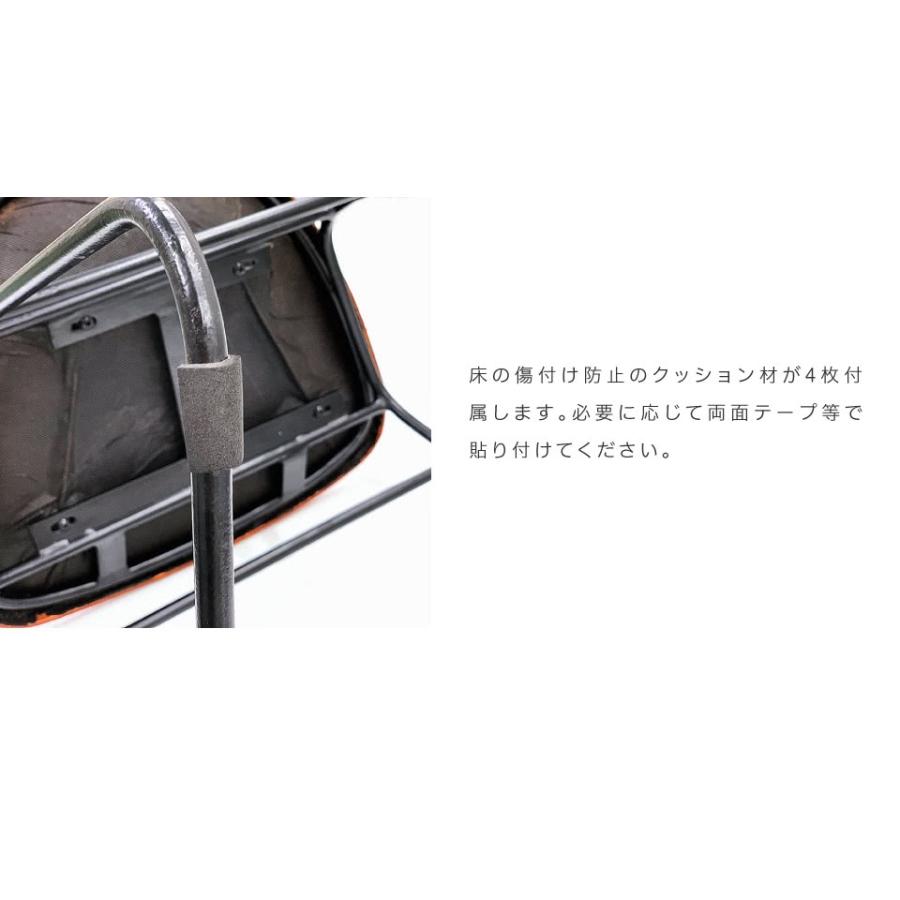 アイアンと本革のスツール キャメル レザースツール 本革スツール