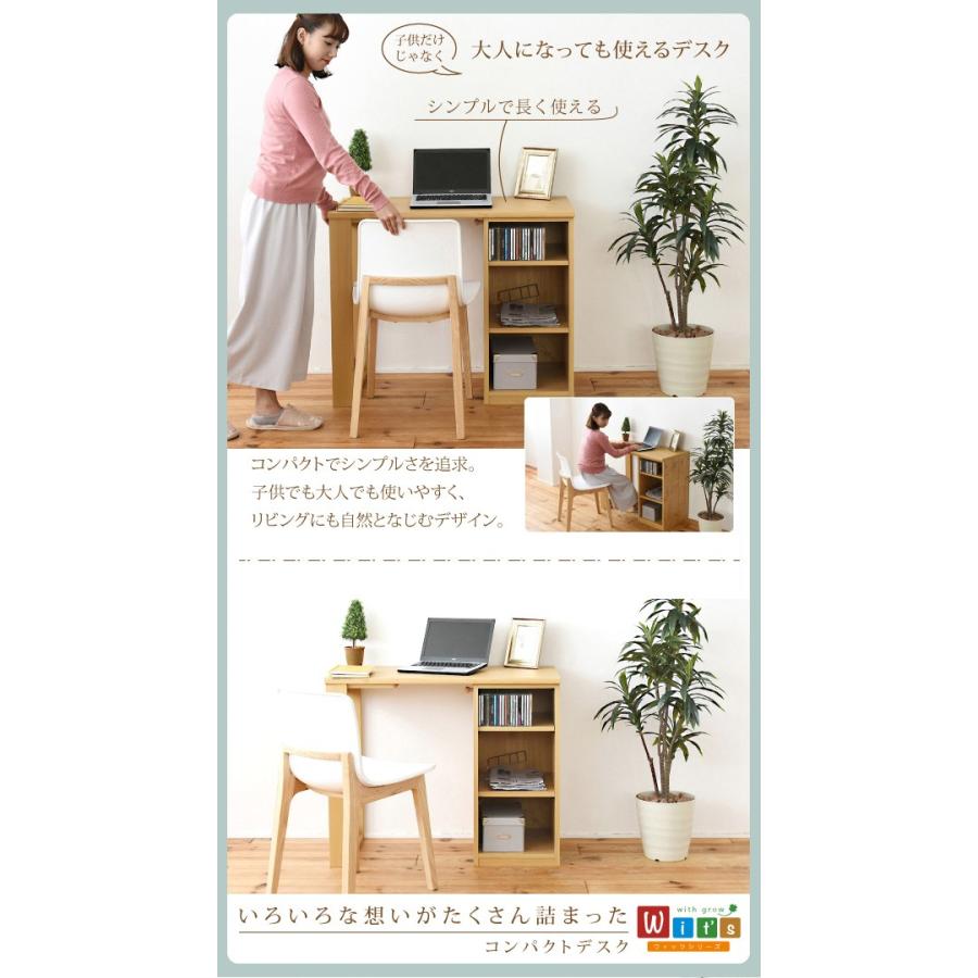 wit'sシリーズ 育てるデスク ラック セット 幅90 つなげば180 買い足し