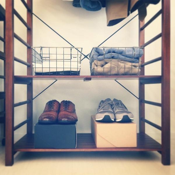 おもちゃ収納 4段 幅78 奥行42 高さ115 玩具 収納 ラック 天然木