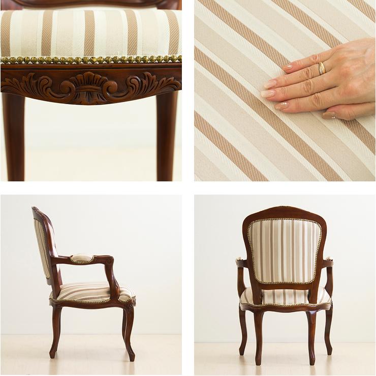 GMIK180A○英国スタイル アンティーク調 ダイニングチェア 肘付き アー GMIK180A○英国スタイル アンティーク調 ダイニングチェア 肘付き アー