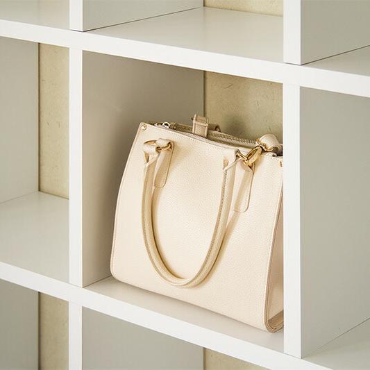 本棚 ラック ホワイト シェルフ A4本棚 正方形 A4ファイル レコード