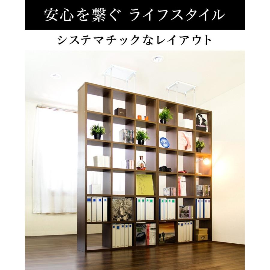 突っ張りラック オープンラック A4本棚 正方形 LPレコード 雑誌