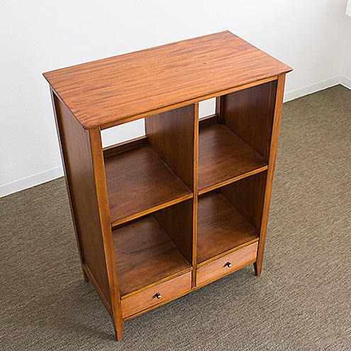 ラック スマホ充電台 チェスト 黄金比 天然木 完成品 無垢材 北欧 仏壇