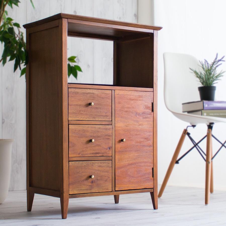 ルーター収納 スマホ充電台 黄金比 天然木 完成品 無垢材 モデム wifi