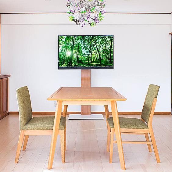 テレビ台 ハイタイプ 壁寄せ テレビスタンド 32型 52型 対応 壁寄せ