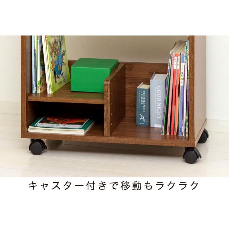 ランドセルラック ランドセルワゴン 2人用 兄弟 リビング学習 木製