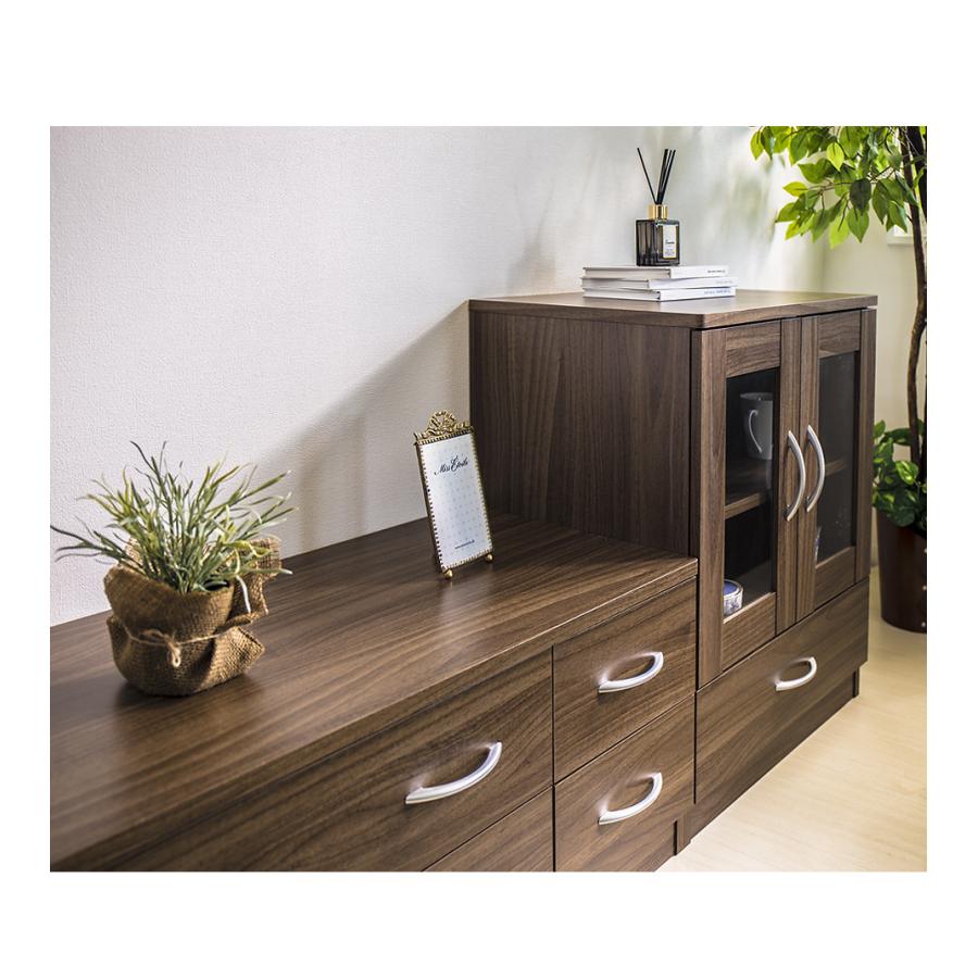 ローチェスト 白 茶 ナチュラル 北欧 キッズ 収納 1人暮らし 幅90 箪笥