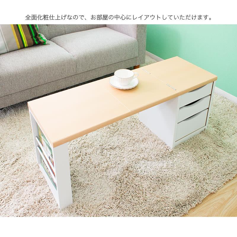 サイドテーブル 天板 折りたたみ 日本製 コンパクト 完成品 ベッドサイド収納 リビング テーブル｜sangostyle｜16