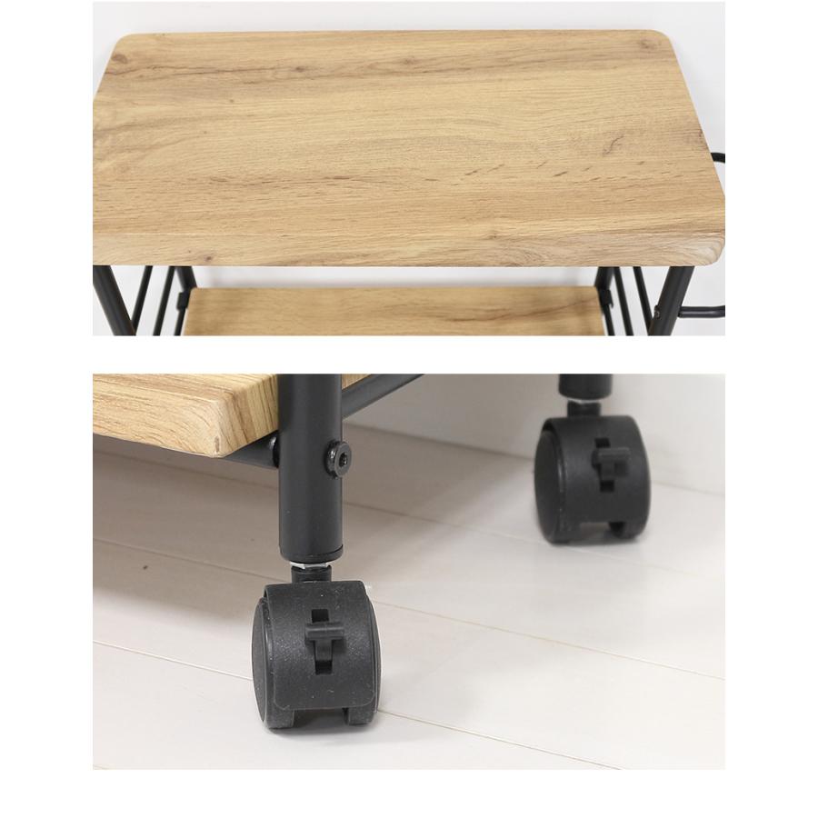 キッチンワゴン 25cm キャスター付 スリム おしゃれ ダイニング ワゴン