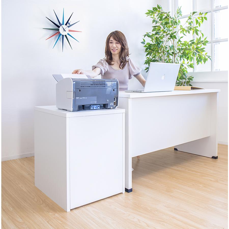 複合機ラック コピー機台 幅45.5cm 奥行き50cm A4コピー用紙