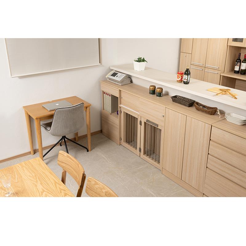 【新品】キッチンカウンター キャビネット　アウトレット 楽天市場】レンジ台 幅120cm キッチンラック キャスター付 北欧