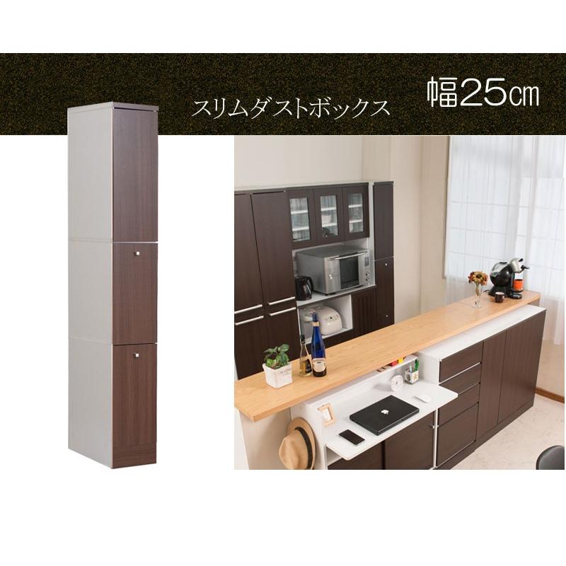 ゴミ箱 幅25cm 台所 キッチン ごみ箱 すき間 スリム 2分別 ゴミ箱 幅25cm 台所 キッチン ごみ箱 すき間 スリム 2分別