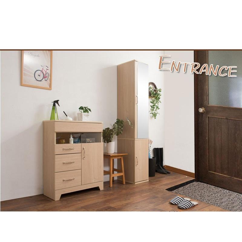 FAX台 ルーター収納 60cm幅 木製 おしゃれ カントリー調 北欧 電話台