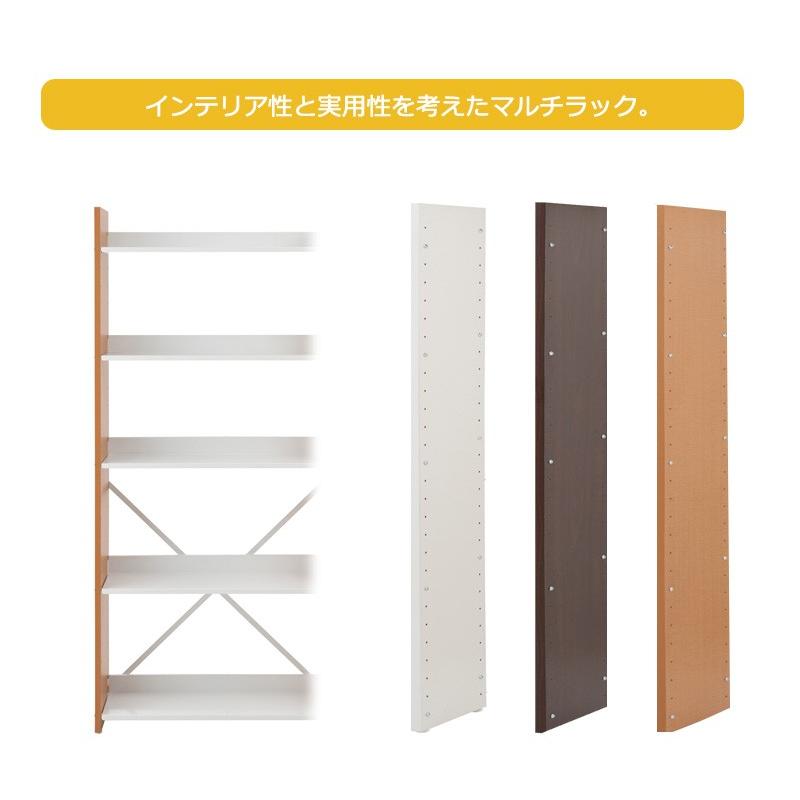 可変自在 オープンラック 日本製 幅80cm 高さ176cm 5段 全棚可動式 棚