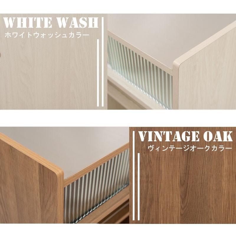 キッチンワゴン 作業台 ステンレス天板 幅50cm キャスター付き キャビネット ホワイト 白 ブラウン 茶 日用品 大量収納 キッチンストッカー 両面_3