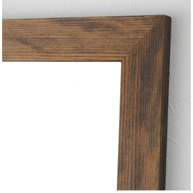 木目調大型全身ミラースタンドミラー 飛散防止 ブラウン 幅50×奥行3×高160 鏡 全身鏡 姿見鏡 大型 全身 姿見 壁掛け 大きい ミラー 幅 50