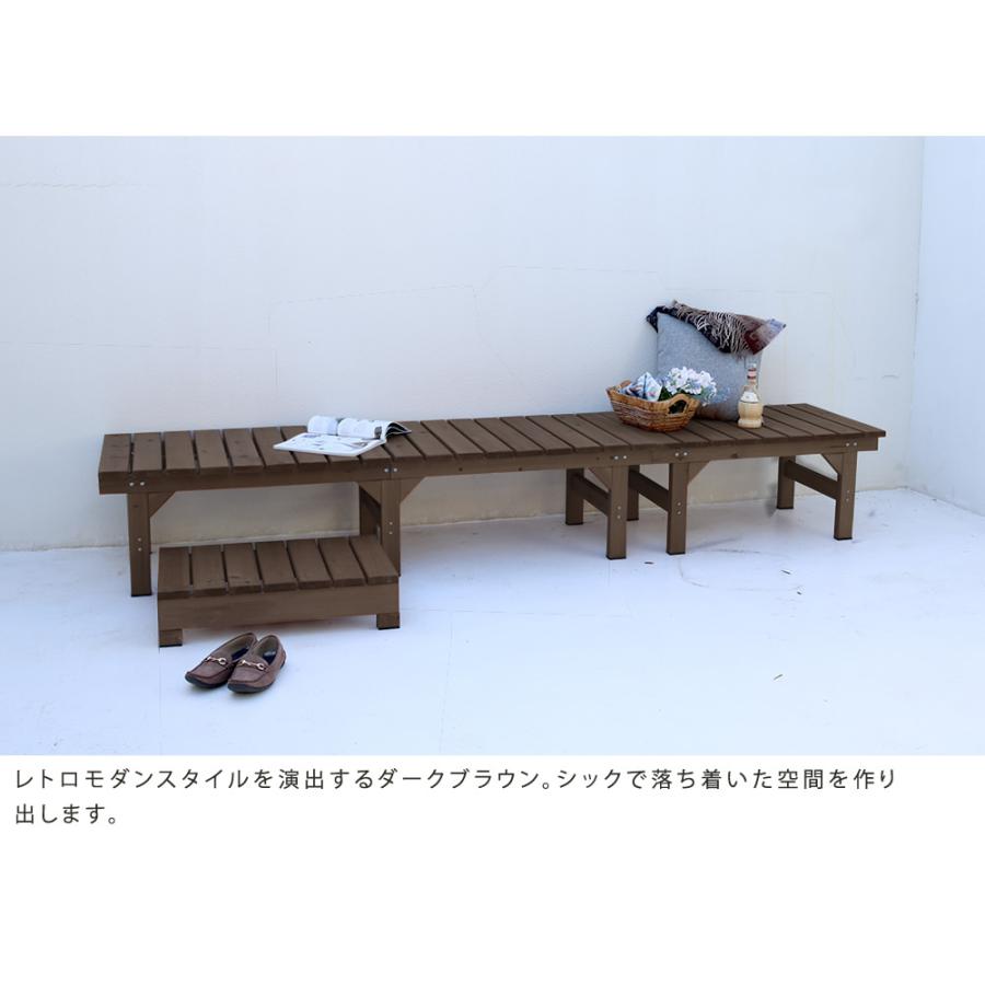 ブランド登録なし - 社会的単位涼み台涼み台 hiyori 87×55 DE-8755 単品 貨物輸送無料 材木甲板 飾り気の無い精神的な統合 歩廊 DIY 木製 生まれながら木 庭 縁側 アパルトマン