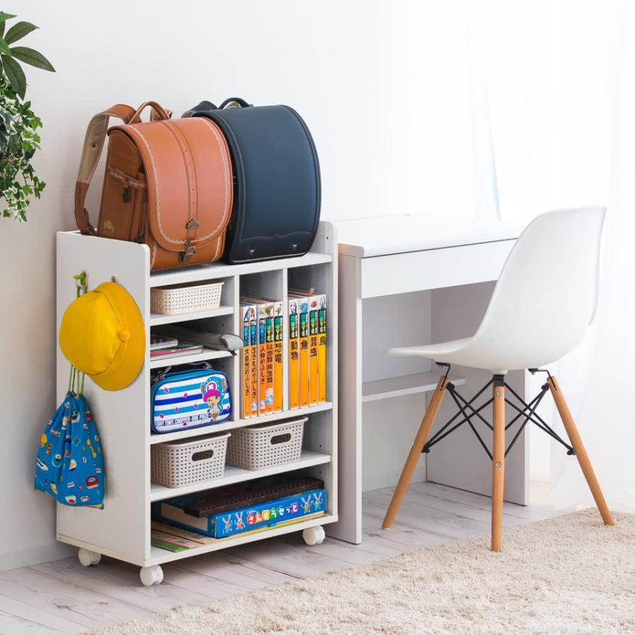 ランドセル 収納 ラック a4 収納ボックス 棚 フック 子供 2人