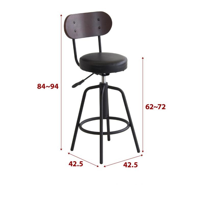 バーテーブル セット 幅100cm 高90cm 棚 おしゃれ 収納付き バーチェア