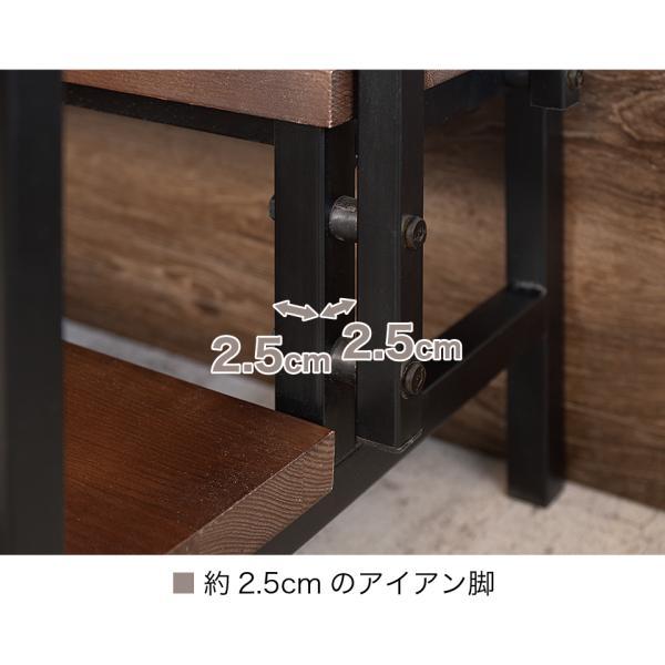 手すり付き アイアンステップ 2段 段差解消 玄関 土間 デッキ 段差