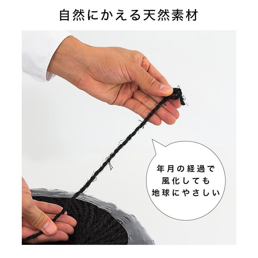 しゅろ縄 平巻 3mm 100m 黒 30個入 入り数30 棕櫚 シュロ クロ