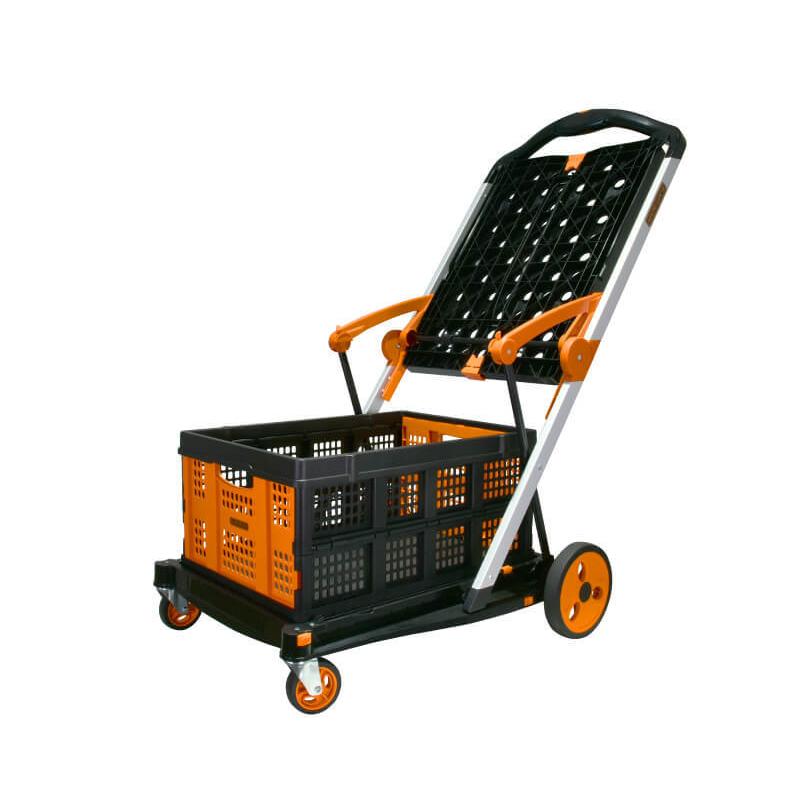 運搬車 カート 2段 折りたたみ式 おしゃれ キャリー キャスター付き