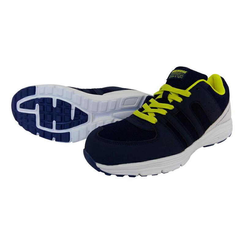 New Balance 安全靴 ネイビー/イエロー New Balance ボアシステム安全靴 ネイビー/イエロー New Balance BOA