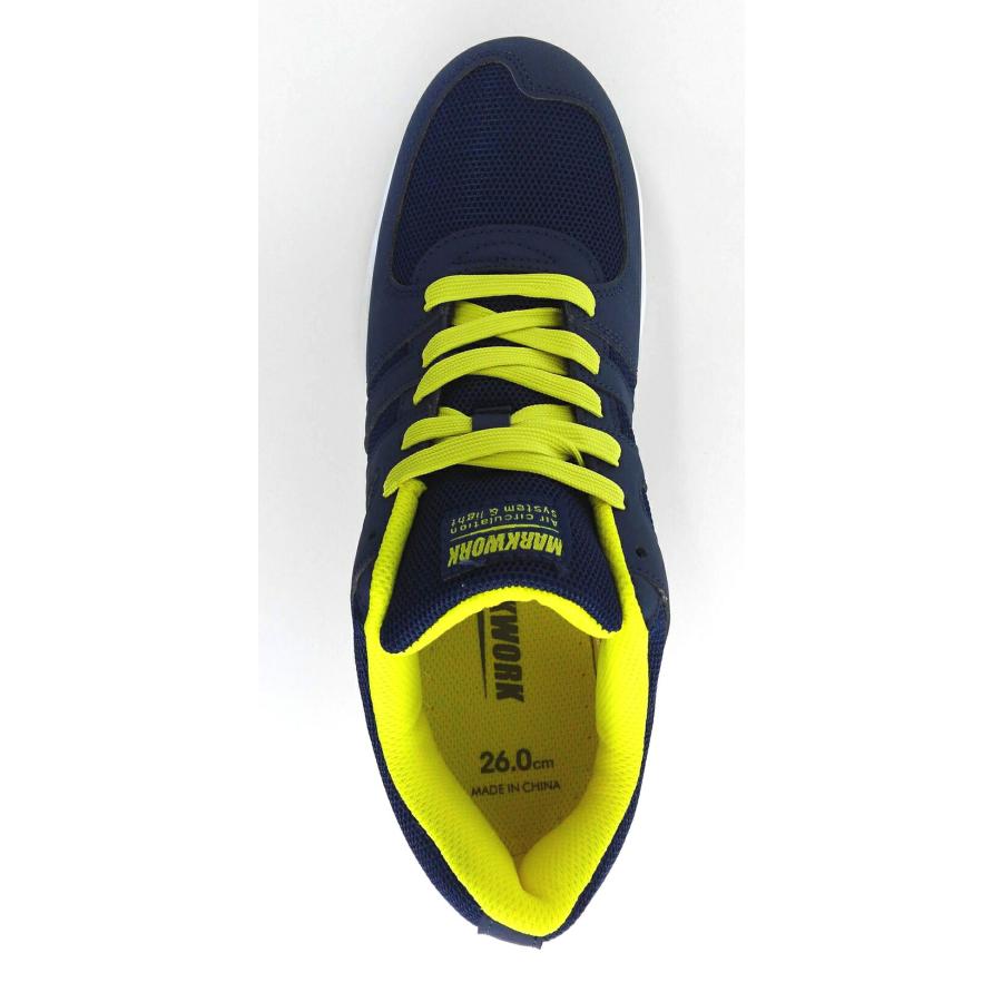 セーフティスニーカー ネイビー 安全靴 スニーカー メンズ 通気性