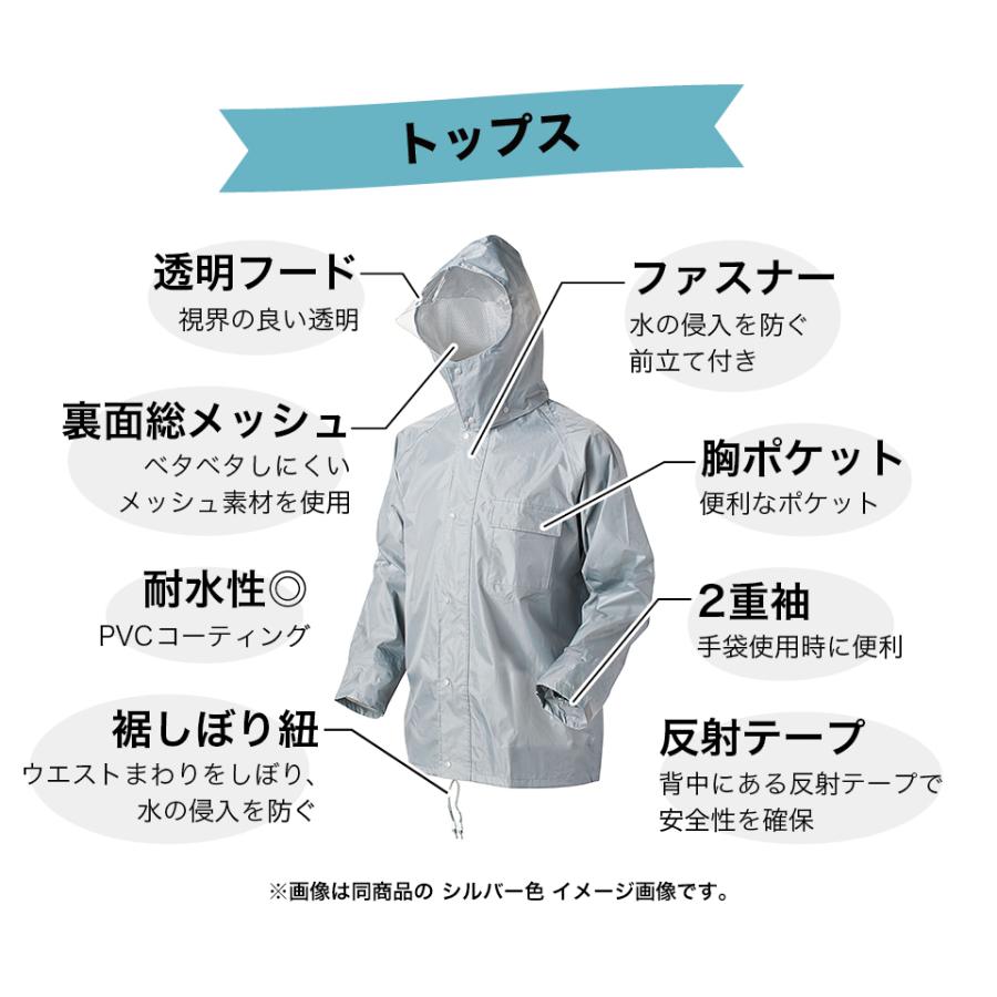 新品　定価31900円　Kappa カッパ　ユニセックス　レインウェア 上下 Amazon | [喜多] 合羽 上下セット かっぱです。 1700 L ネイビー